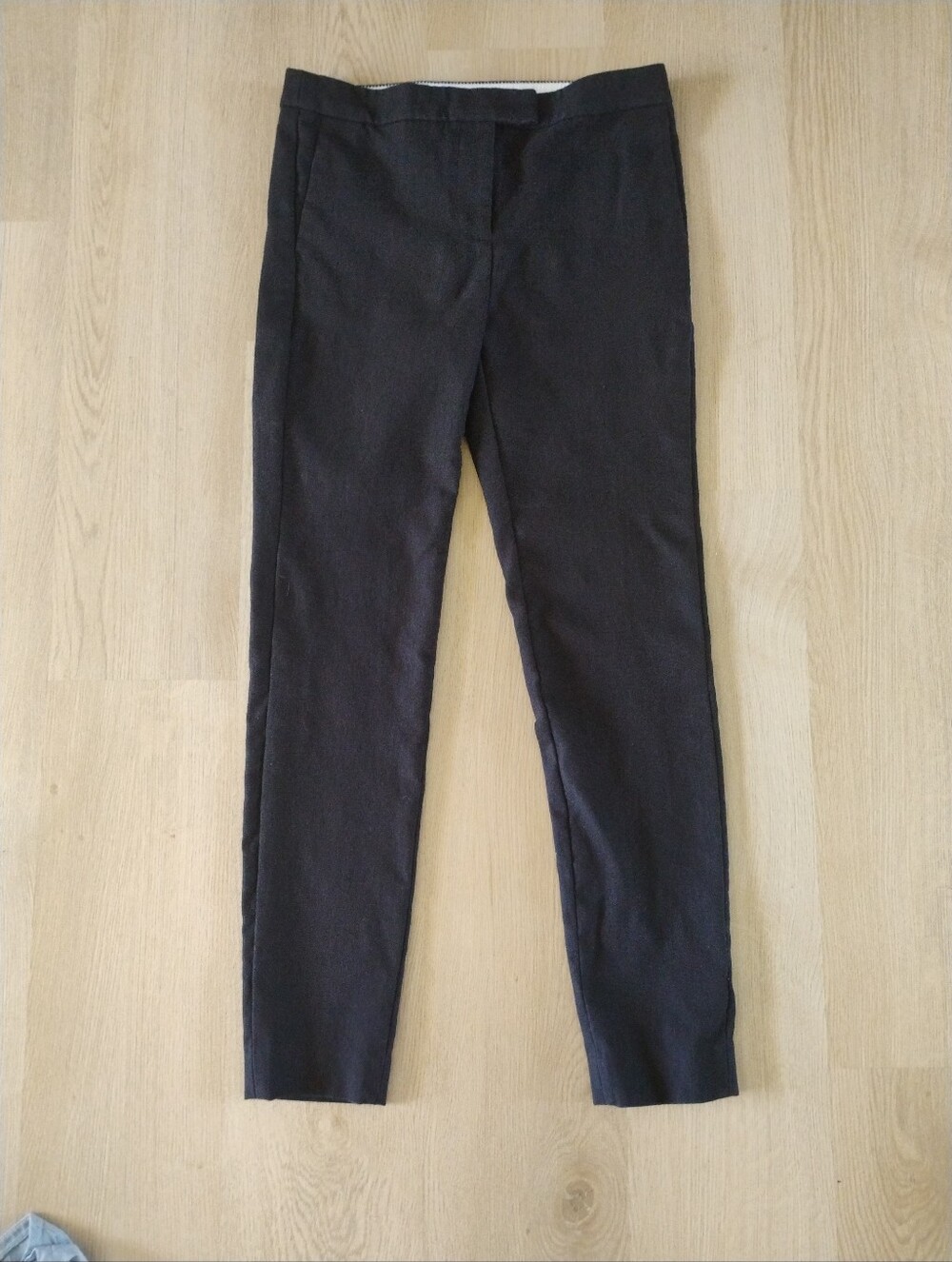 J. Crew Black Slim Chino-Style Pants